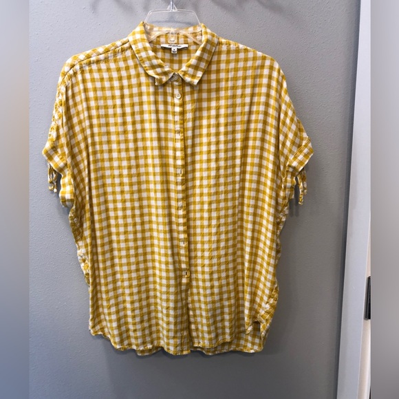 Madewell gingham top - Picture 3 of 11